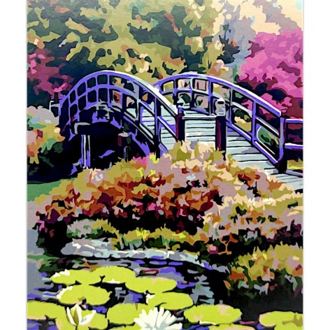 Картина по номерах "Китайський сад" 40*50