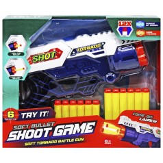 Бластер с патронами "Shoot Game", синий