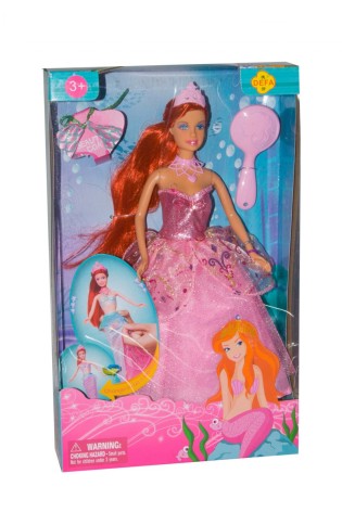 Лялька "Defa: принцеса русалка" (у рожевому)
