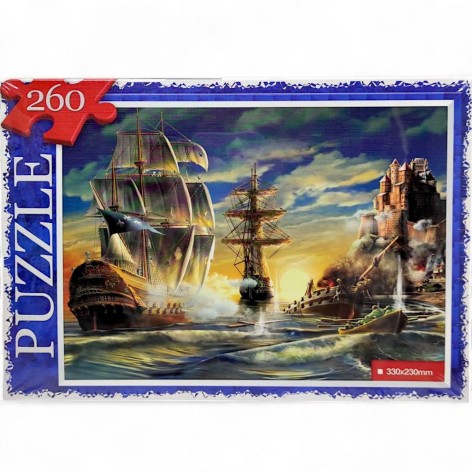ПАЗЛЫ 260 ЭЛЕМЕНТОВ "КОРАБЛИ"