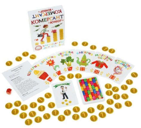 Настольная игра "Коммерсант Юниор"