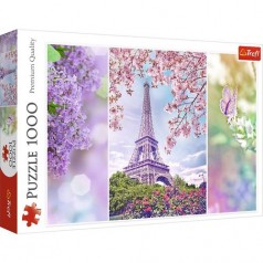 Пазлы "Весна в Париже", 1000 элементов
