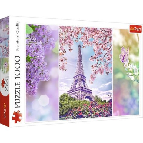 Пазли "Весна в Парижі", 1000 елементів