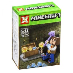 Конструктор "Minecraft: Сундук с сокровищами", 30 дет