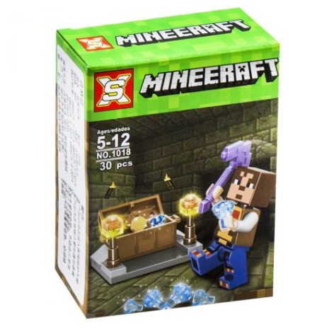 Конструктор "Minecraft: Скриня зі скарбами", 30 дет
