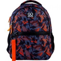 Рюкзак GoPack Сity 161-1 чорний, оранжевий