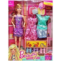 Кукла с гардеробом "Fashion doll" (вид 1)