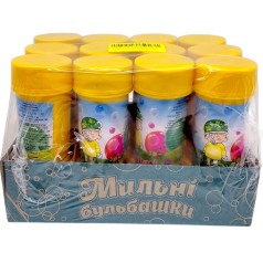 Мыльные пузыри, 60 мл (12 штук)
