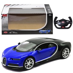 Машинка на радиоуправлении "Bugatti Chiron", синяя