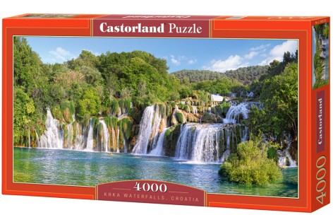 Пазли "Водоспад Крка, Хорватія" (4000 елементів)