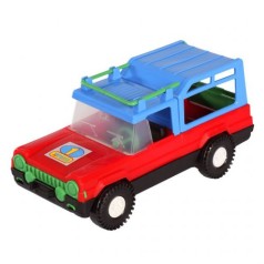 Машина пластикова Сафарі червона