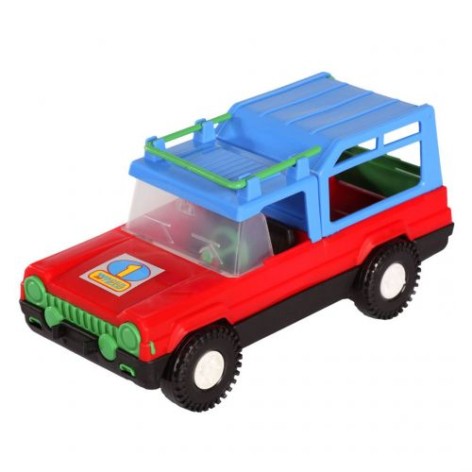 Машина пластикова Сафарі червона