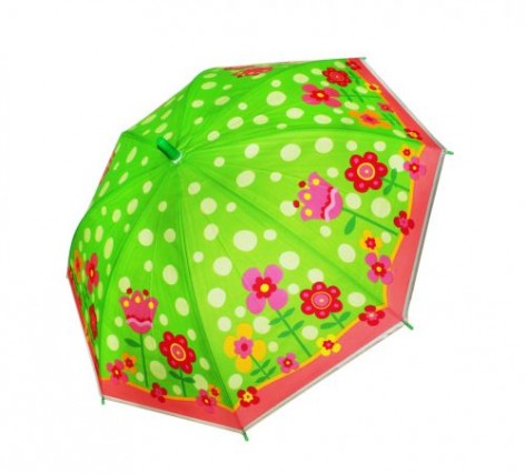 Зонтик Цветы зеленый