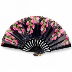 Віяло складне "Квіти" (мікс видів)