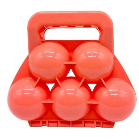 Снежколеп 5 снежок, в сетке (РОЗОВЫЙ)