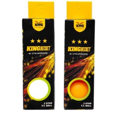 Мячики теннисные (для пин понга) 3 шт, микс видов