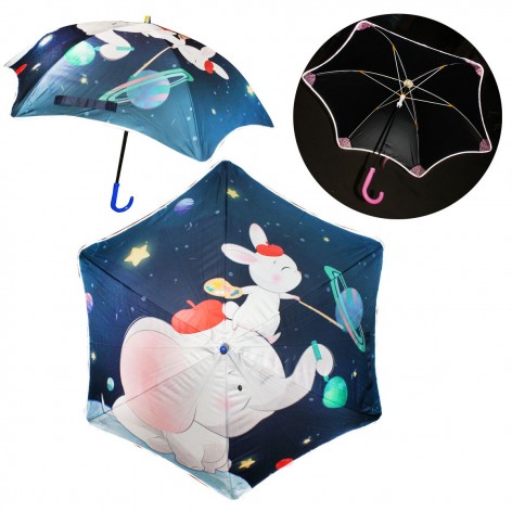 Зонтик детский со светоотражающими элементами, вид 4