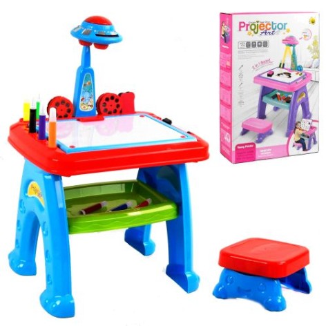 Столик с проектором + стульчик "Kids Painter"