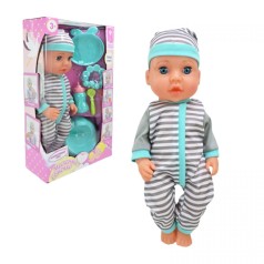 Пупс "Маленькое Солнышко" ест, писает, аксес. рост пупса 33 см в короб. 23,5*11*40см