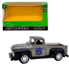 МАШИНА АВТОПРОМ (металлическая) PICKUP (СЕРЫЙ)