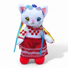М’яка іграшка кішка україночка 31 см