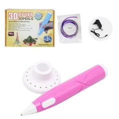 3D ручка "3DPEN-3", розовый