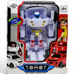Робот-трансформер "Тобот (Tobot)", 11 см, белый