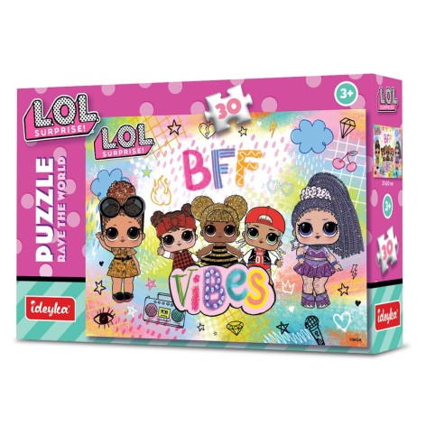 Пазлы L.O.L Surprise! Rave The World, 30 элементов