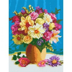Алмазная мозаика "Мелодия Цветов"