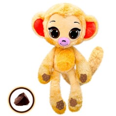 М’яка іграшка з ароматом "Шоколадна мавпа" (34 см) Bubble Pops