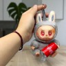 Мягкая игрушка "Лабубу-2. Labubu Coca Cola 15 см", в пакете и подарочной коробке