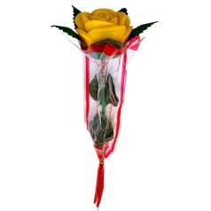 Светяшка "Роза" 40 см (ЖЕЛТАЯ)