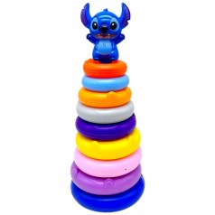 ПИРАМЕДКАЯ ВЫСОТА 32 СМ, ФИГУРКА ГЕРОЯ, СТИКЕРЫ, 9 КОЛЕЦ РАЗНОГО ДИАМЕТРА, В СЕТИ