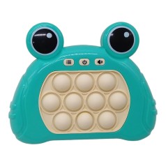 Розважальна гра FINGER PRESS POP-IT CONSOLE жабеня бірюзове