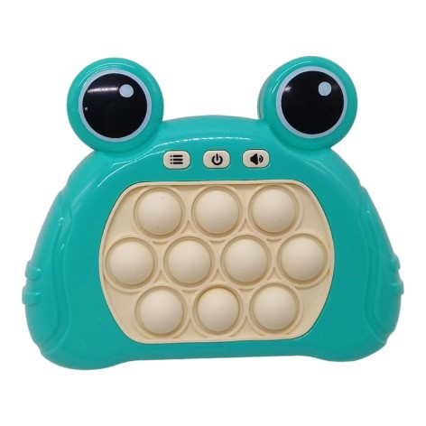 Розважальна гра FINGER PRESS POP-IT CONSOLE жабеня бірюзове