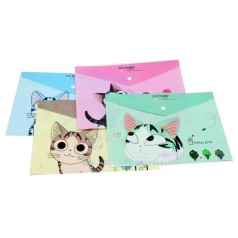 Папка на кнопке "Жизнь одной кошки" А4