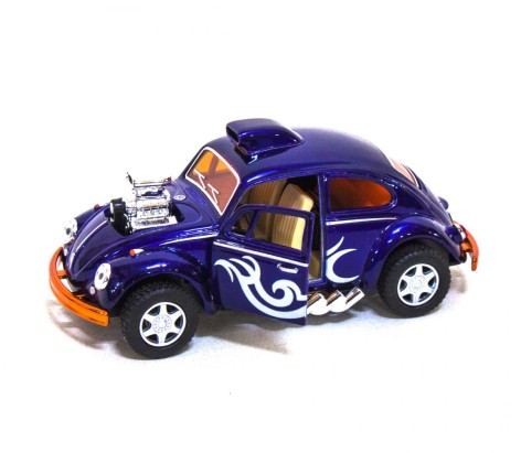 Машинка KINSMART "Volkswagen Beetle Custom-Dragracer" (фиолетовая)
