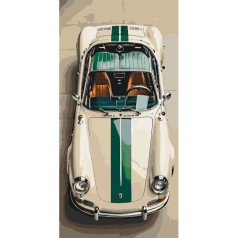 Картина за номерами "Порш" 40*80 см