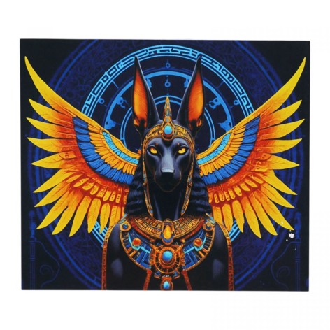 Картина по номерам "Анубис", 40х50 см, люминесцентные краски (светится в темноте), в коробке