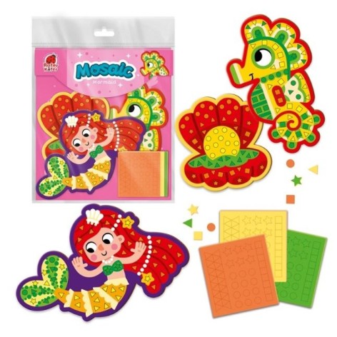 Набір для творчості (мʼяка мозаїка) "Русалонька"