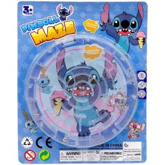 Гра лабіринт на дві кульки Вухань 11 см ((STITCH / СТИЧ)