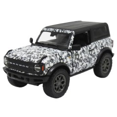 Машинка металлическая "Ford Bronco Camo Edition", серый