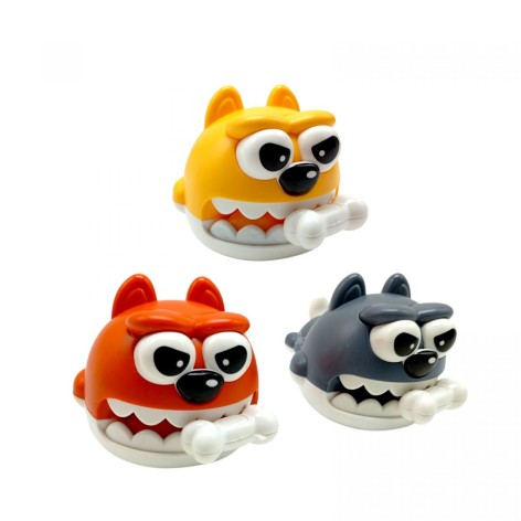 Игрушка инерционная (ПЕСИК С КОСТОЧКОЙ) МИКС ЦВЕТОВ