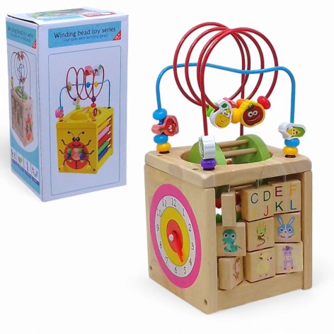 Куб універсальний, розвиваючий, дерев'яний