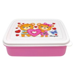 Ланчбокс пластикорвий, 420 мл, з роздільником