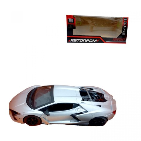 Машина мет. 1:32 Lamborghini Revuelto, бат., свет, звук, откр. дверь