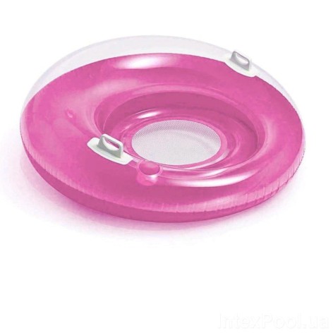 Надувне крісло рожеве