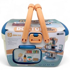 Набір докторський, кошик-столик, 30 елементів