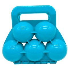 Снежколеп 5 снежок, в сетке (БИРЮЗОВЫЙ)