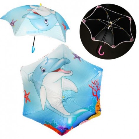 Зонтик детский со светоотражающими элементами, вид 5